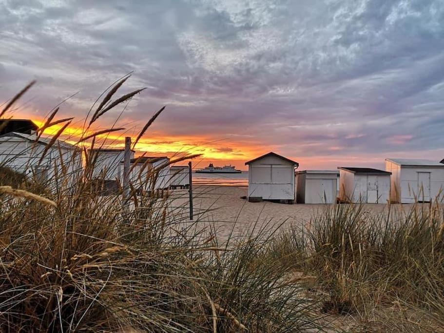 Appart 4 Pers Plage Vue Mer Calais Buitenkant foto